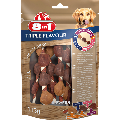 8in1 Triple Flavour Skewers 6 pieces 