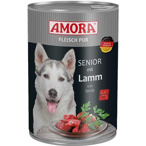 Amora Fleisch pur Senior - 400 g - Lamm 