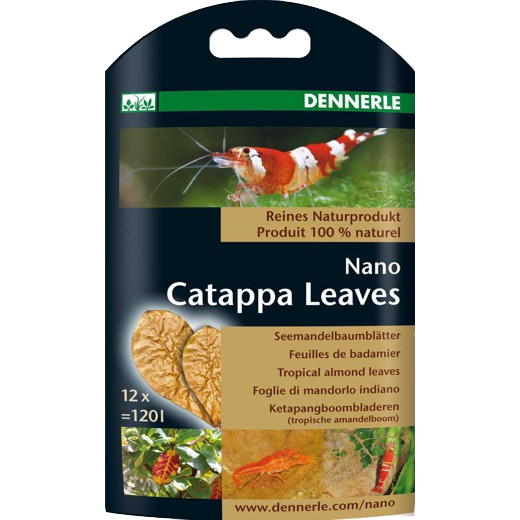Dennerle Nano Catappa Leaves - 12 St&#252;ck 
