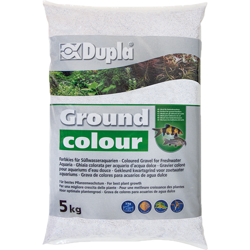 Dupla Dupla Ground Colour - Snow White - 1 bis 2 mm / 5 kg 