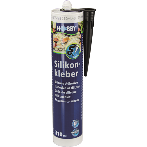 HOBBY Silikonkleber Kartusche - 310 ml / schwarz 
