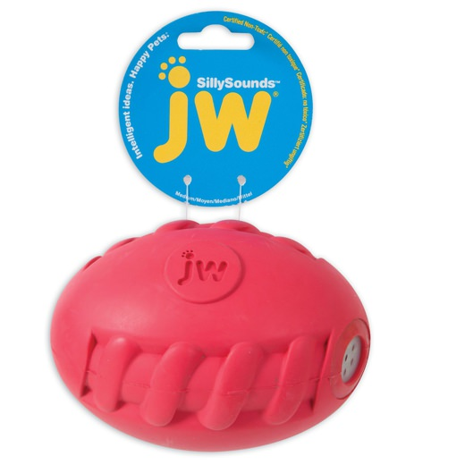 JW Pet Sillysounds Football - Medium, ca. 13 cm 