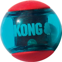 KONG Squeezz Action Ball - rot