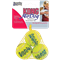 KONG Air Squeaker Tennis Ball - Small 3er Pack 