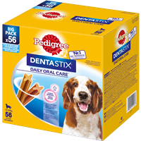 Pedigree Dentastix - für mittelgroße Hunde