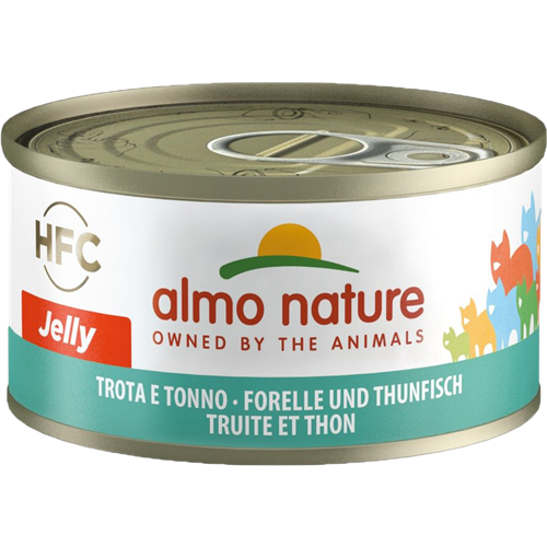24x Almo Nature Legend - 70 g - Forelle & Thunfisch (Jelly) 