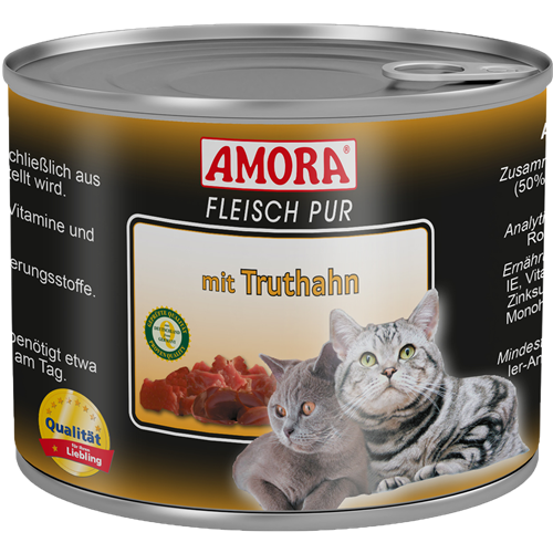 Amora Fleisch pur - 200 g - Truthahn 