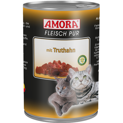 Amora Fleisch pur - 400 g - Truthahn 