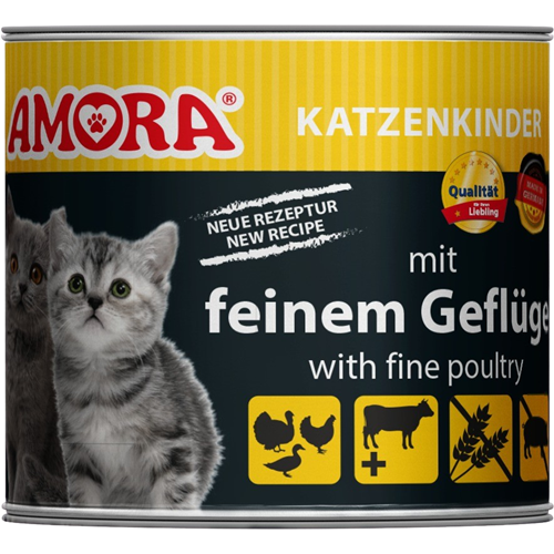 Amora Katzenkinder - 200 g - mit Geflügel 