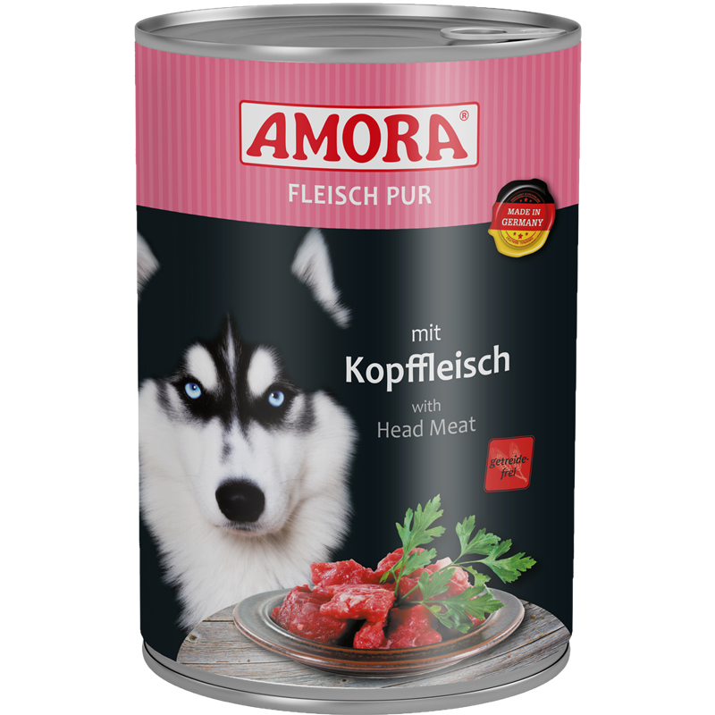 Amora Fleisch pur - 400 g - Kopffleisch 