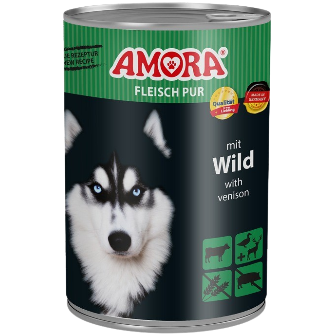 Amora Fleisch Pur - 400 g - Wild 