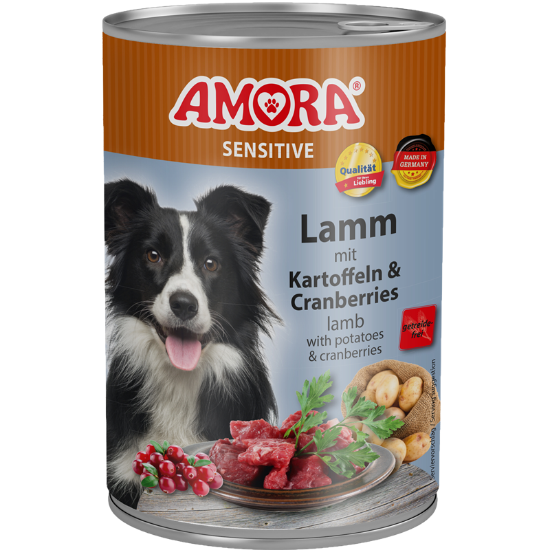Amora Sensitive - 400 g - Lamm & Kartoffeln 
