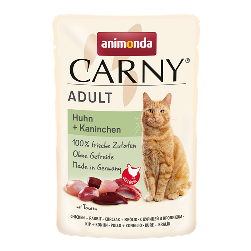 animonda Carny Adult - 85g - Huhn & Kaninchen 