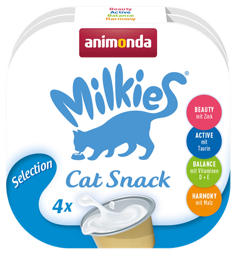 15x animonda Cat Snack Milkie - 4x15g - Selection Mixed 