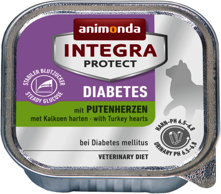 animonda Integra Protect Diabetes - 100 g - Putenherzen 