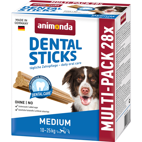 animonda Snack Dental Sticks Medium 28 Stk. - 4 x 180 g 