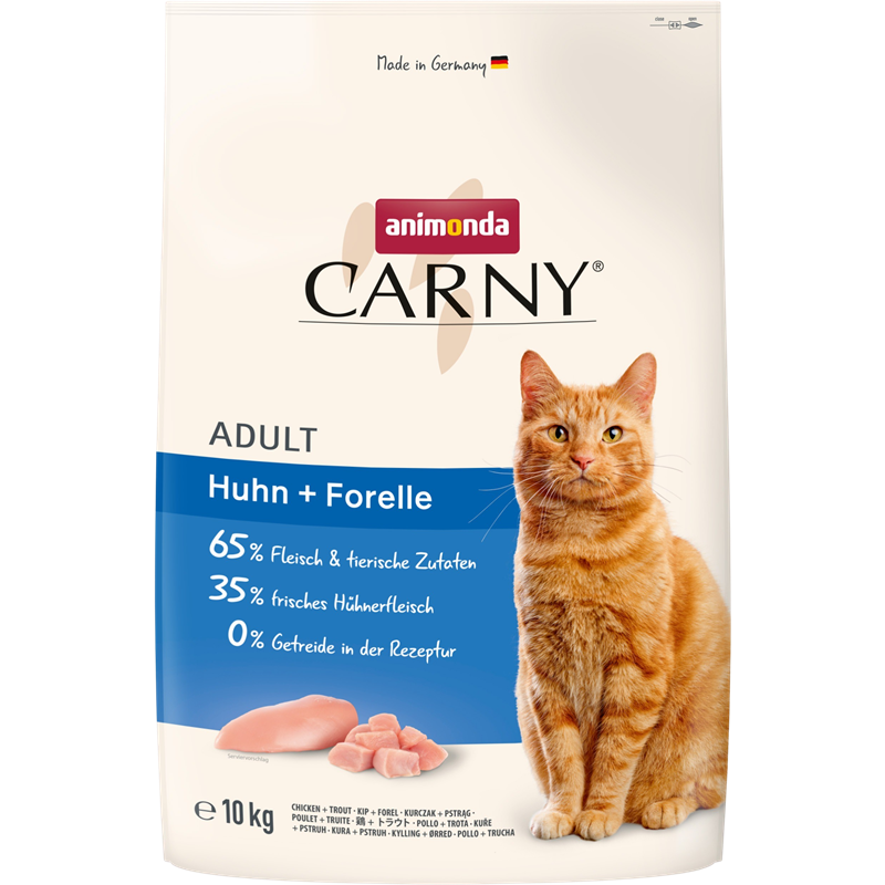 animonda Carny Adult Huhn & Forelle - 10 kg 