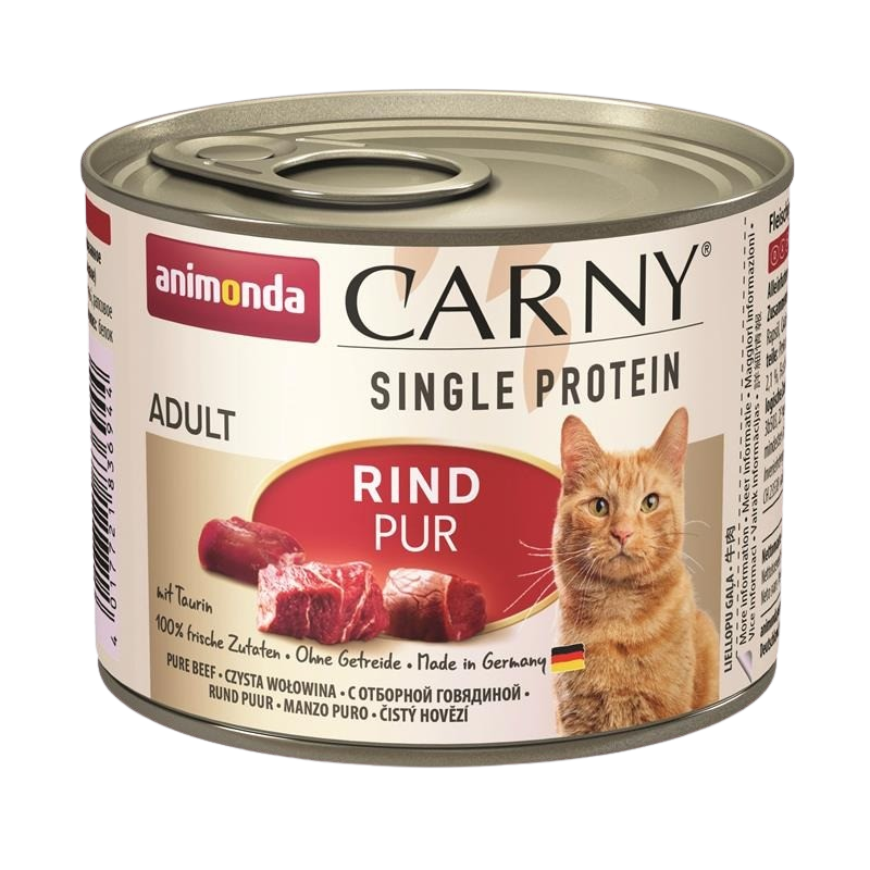 animonda Carny Adult Single Protein - 200 g - Rind pur 