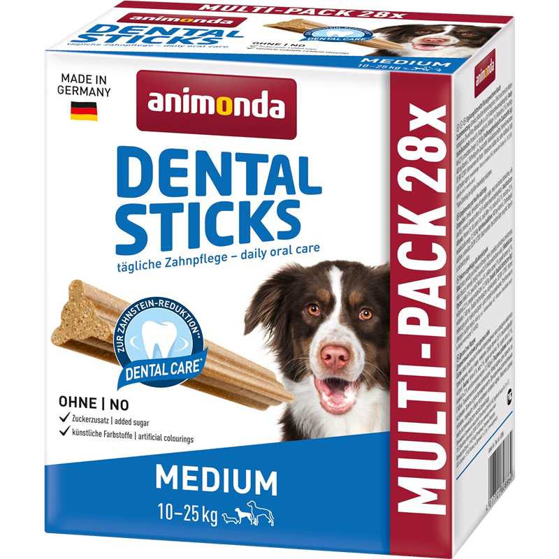 animonda Snack Dental Sticks Medium 28 Stk. - 4 x 180 g 