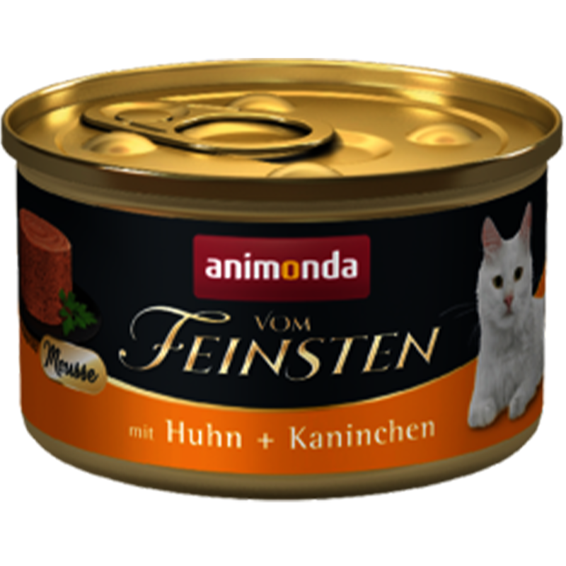 12x animonda Vom Feinsten - 85 g - Huhn & Kaninchen 