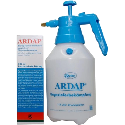 ARDAP Konzentrat - 500 ml + 1,5 l Drucksprüher 