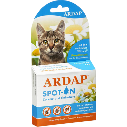 ARDAP Spot-On - 3 x 0,4 ml (bis 4 kg) 