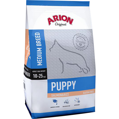 ARION Original Puppy Medium - Salmon & Rice - 12 kg 