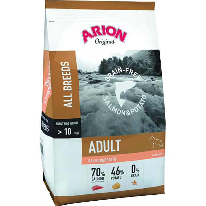ARION Original Adult Grain-free - Salmon & Potato - 12 kg 