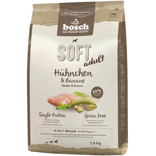 bosch HPC Soft Hühnchen & Banane - 2,5 kg 