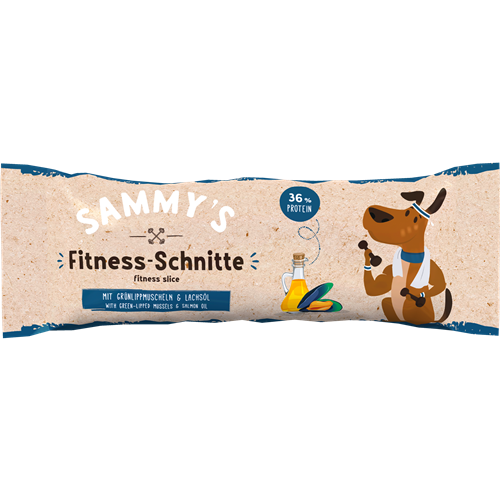 20x bosch Sammy's Fitness- Schnitte - 25 g - Grünlippmuscheln 