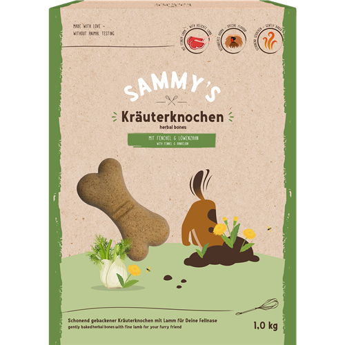 4x bosch Sammy's Kräuterknochen - 1 kg 