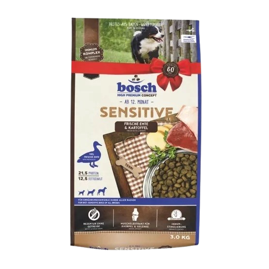 bosch Sensitive Ente & Kartoffel - 3 kg 