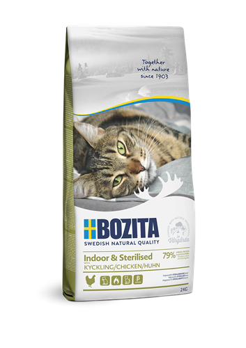 Bozita Indoor & Sterilised Huhn - 2 kg 