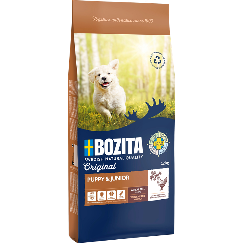 Bozita Original - 12 kg - Puppy & Junior 