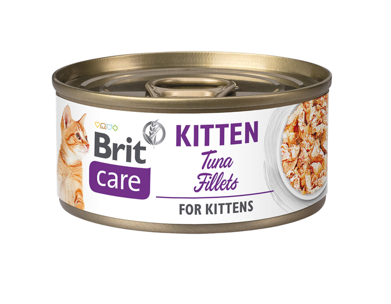 Brit Care 70 g - Kitten Tuna Fillets 
