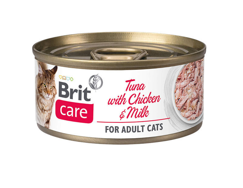 Brit Care 70 g - Tuna with Chicken and Milk 