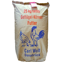 BTG Classic Bird Carl Wolf Geflügelkörnerfutter - 25kg 