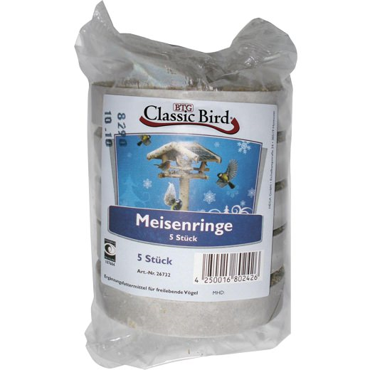 BTG Classic Bird Meisenringe - 5 Stück 