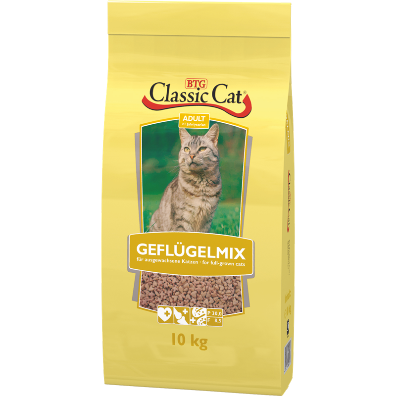 BTG Classic Cat Geflügelmix - 10 kg 