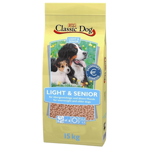 BTG Classic Dog Light & Senior - 15 kg 