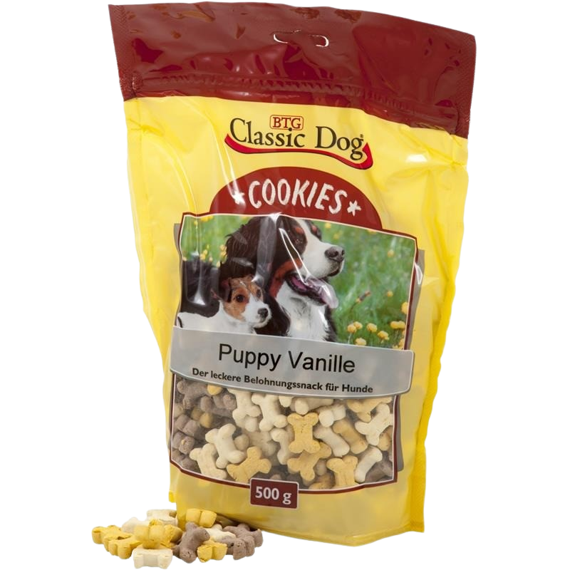 BTG Classic Dog Cookies - 500 g - Puppy Vanille 