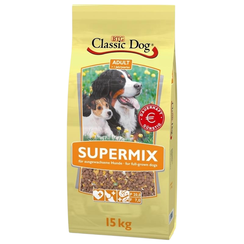 BTG Classic Dog Supermix - 15 kg 