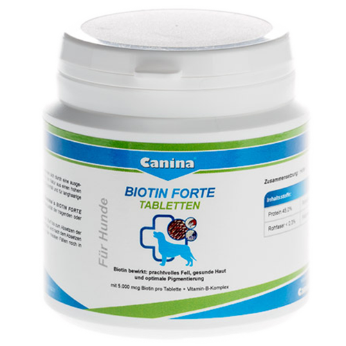 Canina Biotin Forte Tabletten - 100 g (ca. 30 Tabletten) 