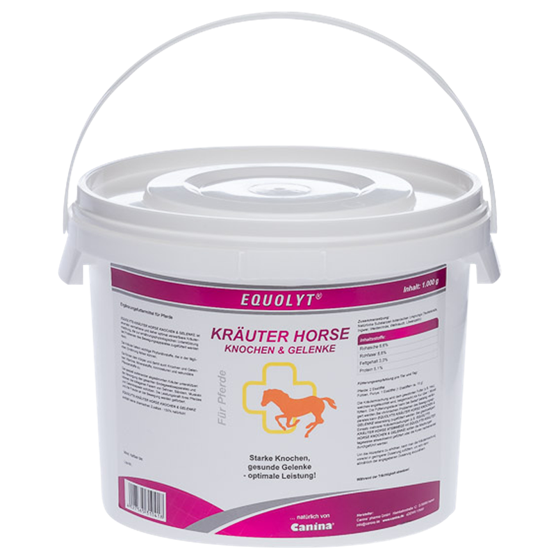 Canina EQUOLYT® Kräuter Horse Knochen & Gelenke - 1 kg 