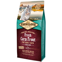 Carnilove Cat Adult Fresh Carp & Trout 