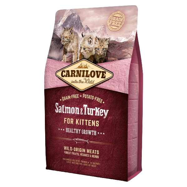 Carnilove Cat Kitten Salmon & Turkey - 2 kg 