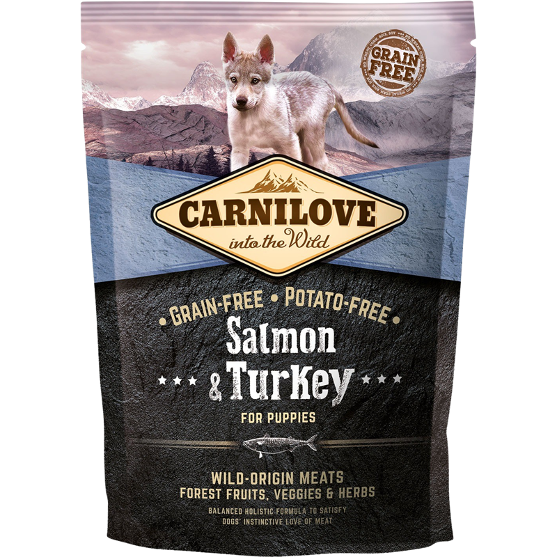 2x Carnilove Puppy Salmon & Turkey - 1,5 kg 