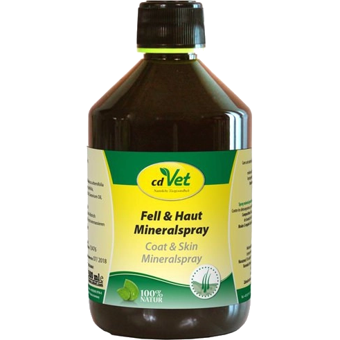 cdVet Fell & Haut Mineralspray - 500 ml 