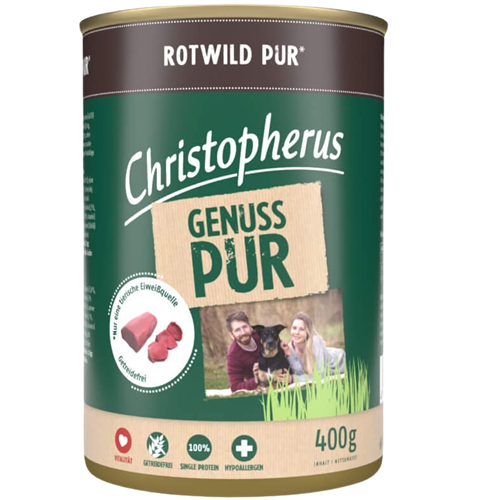 Christopherus Pur - 400 g - Rotwild 