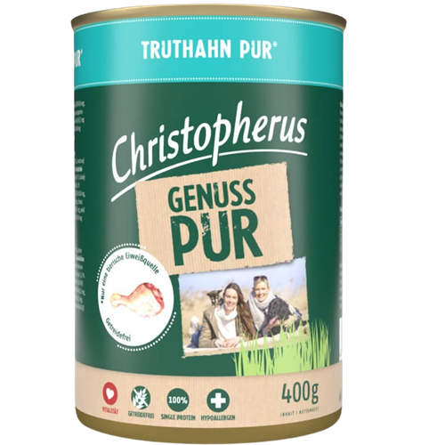 Christopherus Pur - 400 g - Truthahn 